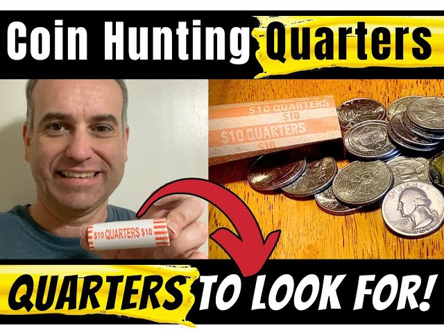 'Video thumbnail for Quarter Roll Hunting 101 (List of QUARTERS to Look For!)'