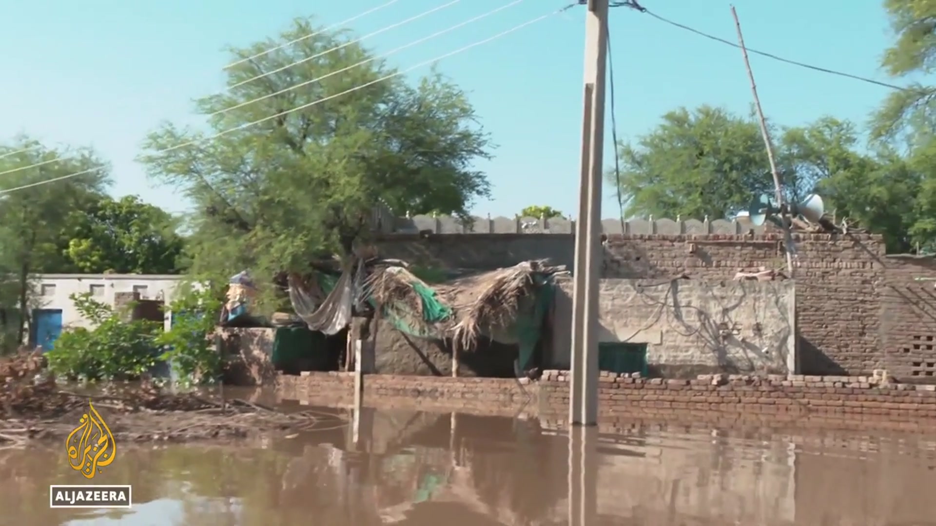 'Video thumbnail for Pakistan’s monsoon floods displace millions, Punjab towns abandoned'