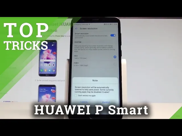 Video thumbnail for TOP TRICKS HUAWEI P Smart - The Best Tips / Helpful Settings |HardReset.Info