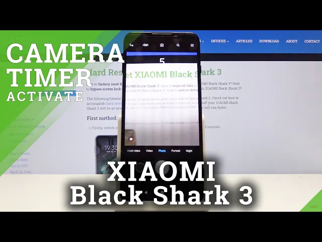 Video thumbnail for How to Add Camera Timer in XIAOMI Black Shark 3 – Activate Camera Countdown