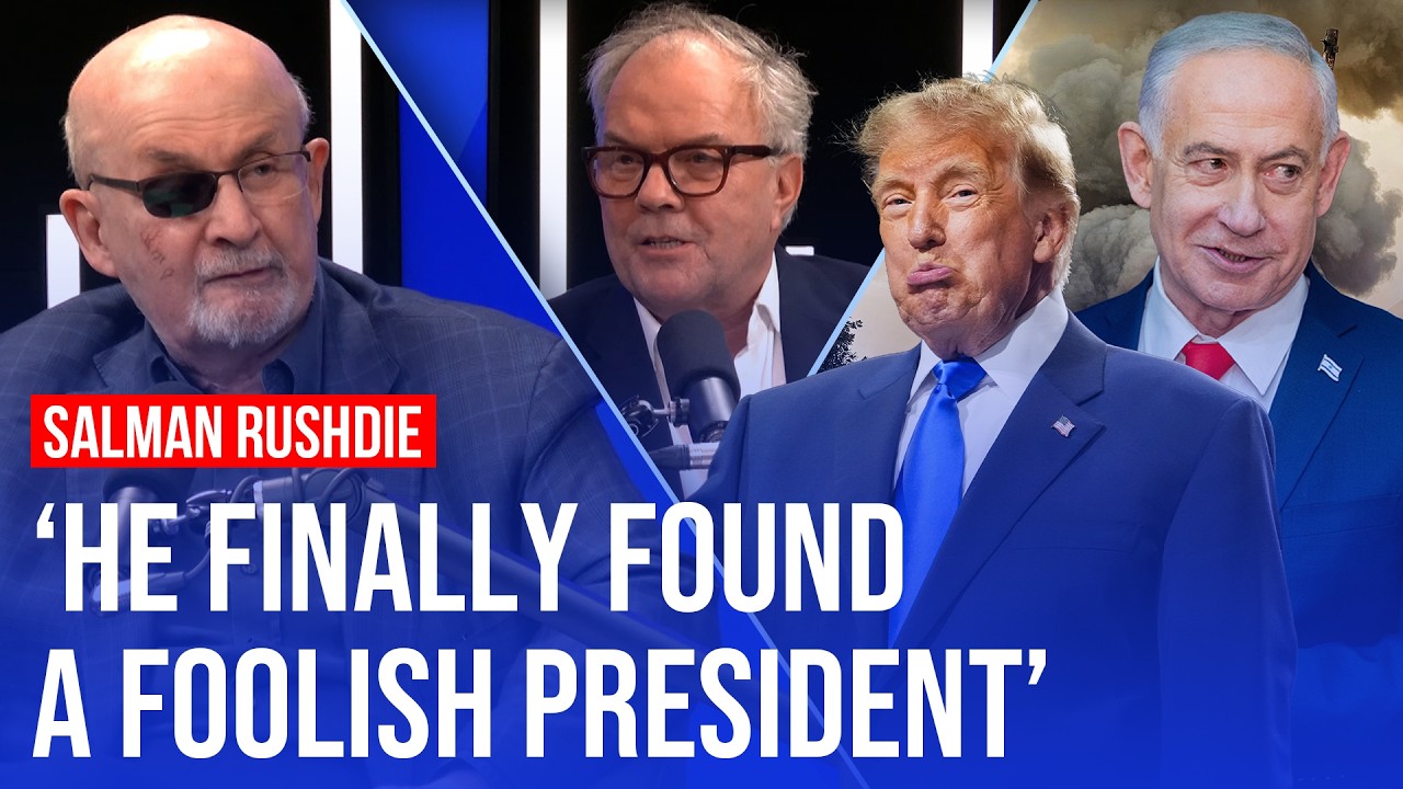 Video thumbnail for 'How Netanyahu led Trump down the garden path' | Salman Rushdie