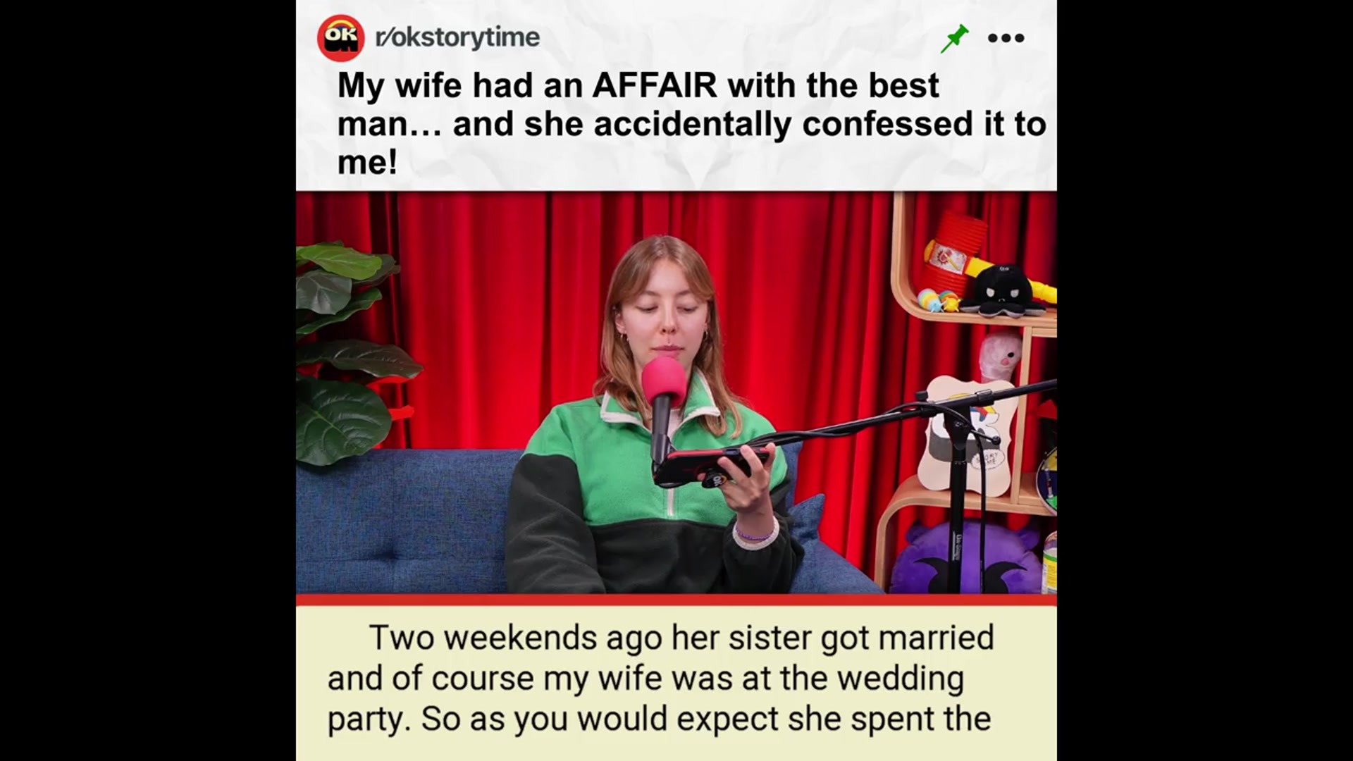 'Video thumbnail for My wife had an AFFAIR with the best man… and she accidentally confessed it to me! Part 1 | Reddit Stories'