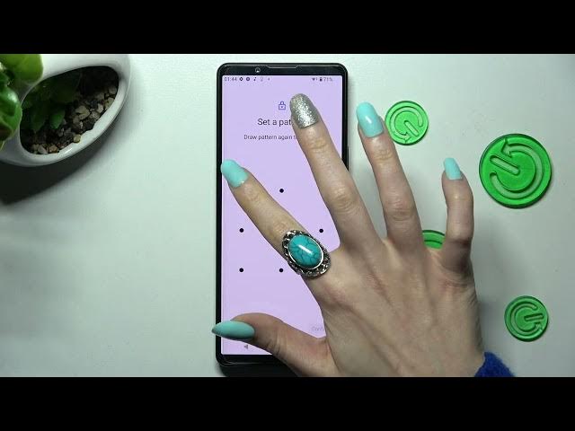 Video thumbnail for How to Apply Screen Lock on SONY XPERIA 5 IV - Choose Locking Method