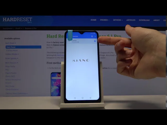 Video thumbnail for How to Transfer Files in KIANO Elegance 6.1 Pro – Move Files from Internal Storage to SD Card