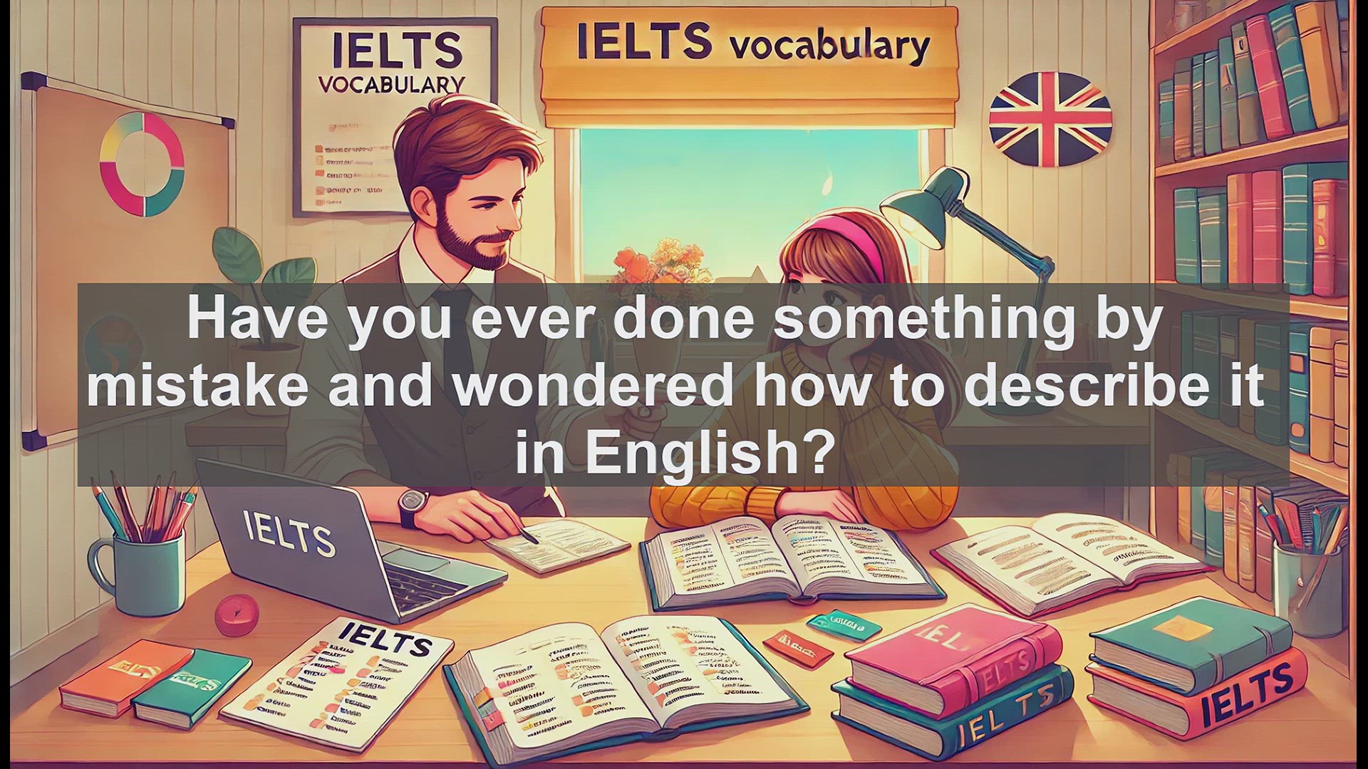 'Video thumbnail for 2500 Must Know IELTS 6.5 Vocabulary - Understanding 'Accidentally': Key Vocabulary for IELTS Success'