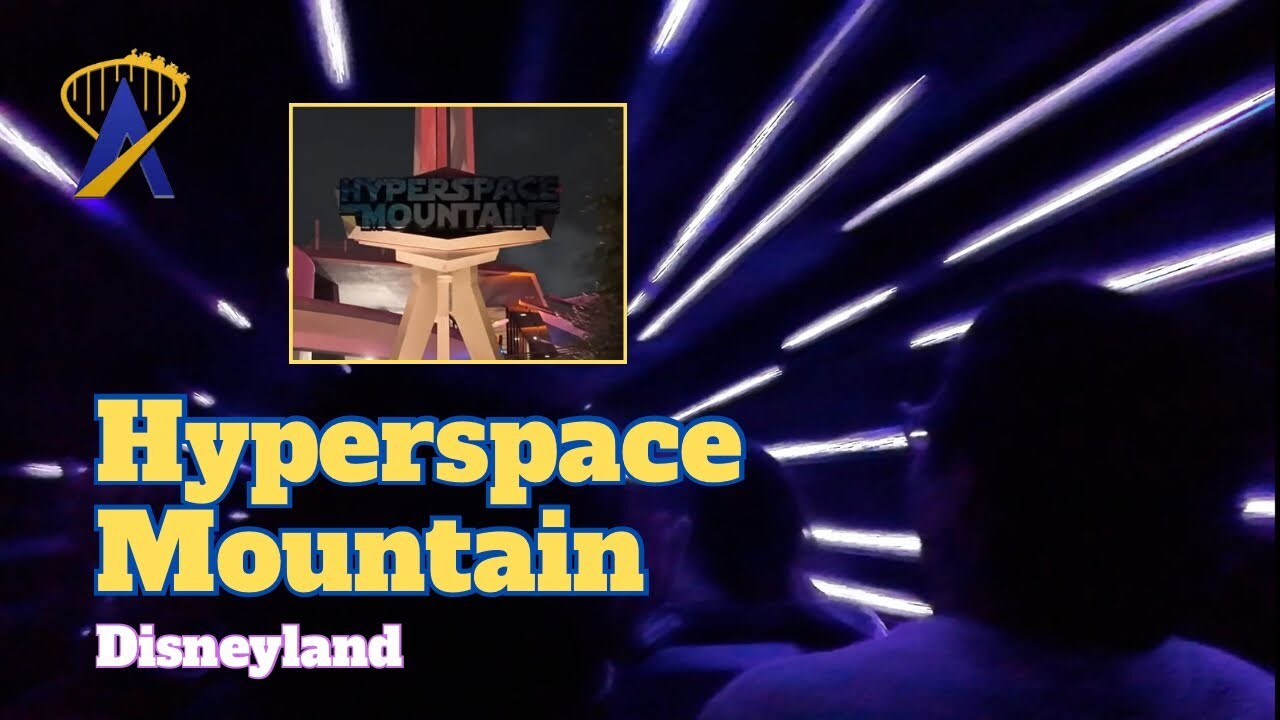Video thumbnail for Hyperspace Mountain during Disneyland's Season of The Force