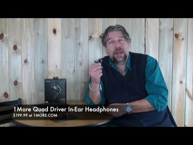 Video thumbnail for 1More Quad Driver In-Ear Audiophile Headphones -- First Listen!