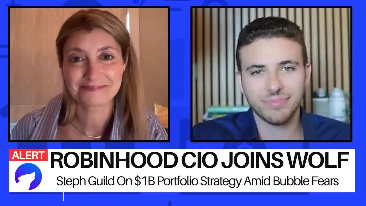 Video thumbnail for wolf financial: robinhood cio on ai profits and t-bills allocation