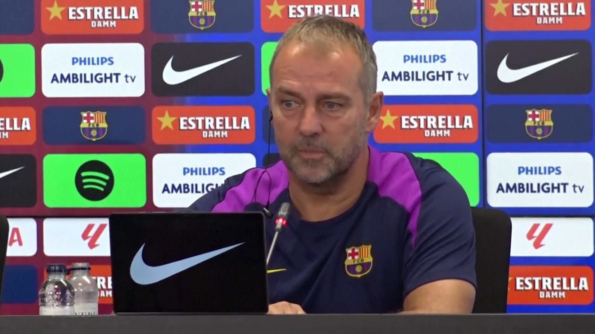 'Video thumbnail for 'A really important player for us' - Flick hints that Fermin Lopez might stay at Barca'