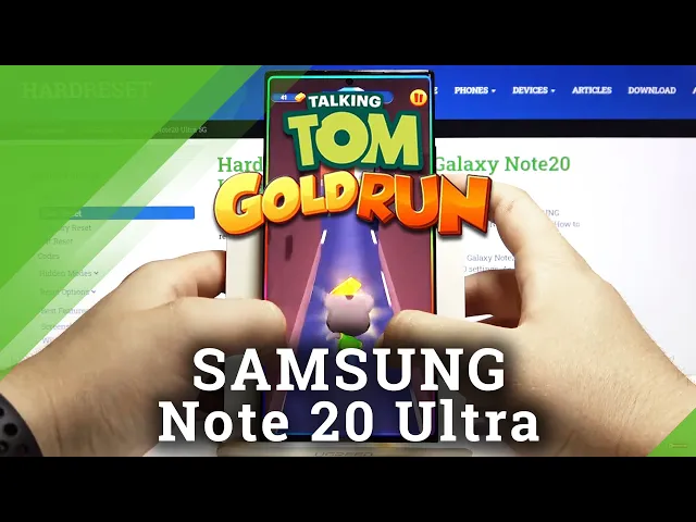 Video thumbnail for Test Talking Tom Gold Run on SAMSUNG Galaxy Note 20 Ultra – Drops / Crashes / FPS Checkup