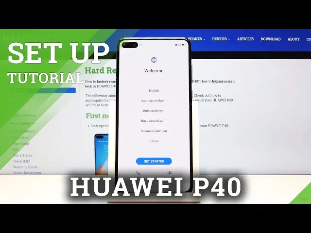 Video thumbnail for How to Configure HUAWEI P40 - First Setup Process