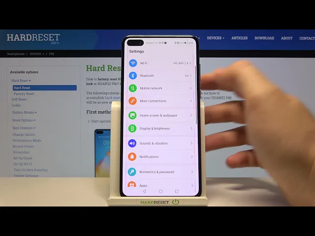 Video thumbnail for Change Display Resolution and Choose the Highest Screen Quality - HUAWEI P40