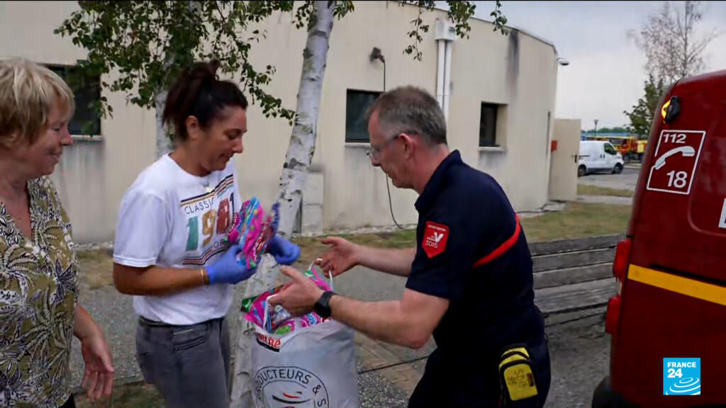 Video thumbnail for How French solidarity grew in the face of monster fires