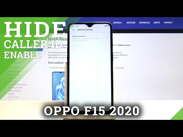 Video thumbnail for How to Hide Caller ID on OPPO F15 2020 – Show Caller ID