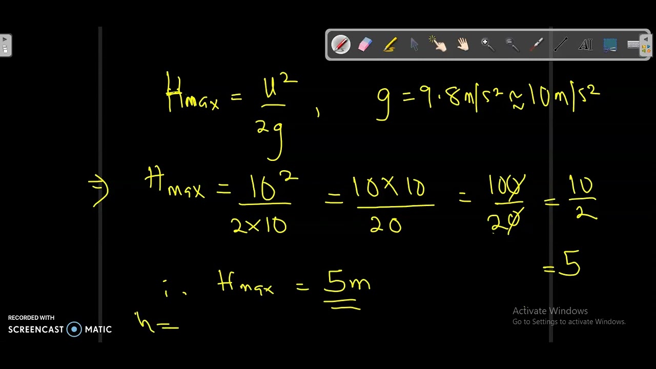 'Video thumbnail for Example of calculating of potential energy explained'