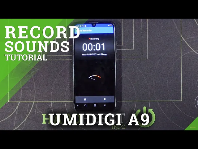Video thumbnail for How to Record Sounds – Voice Recorder App in UMIDIGI A9
