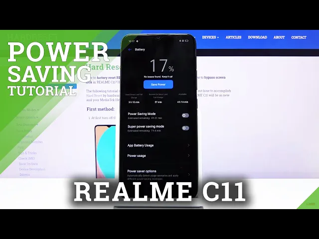 Video thumbnail for How to Enable Battery Save in REALME C11 – Extend Battery Live