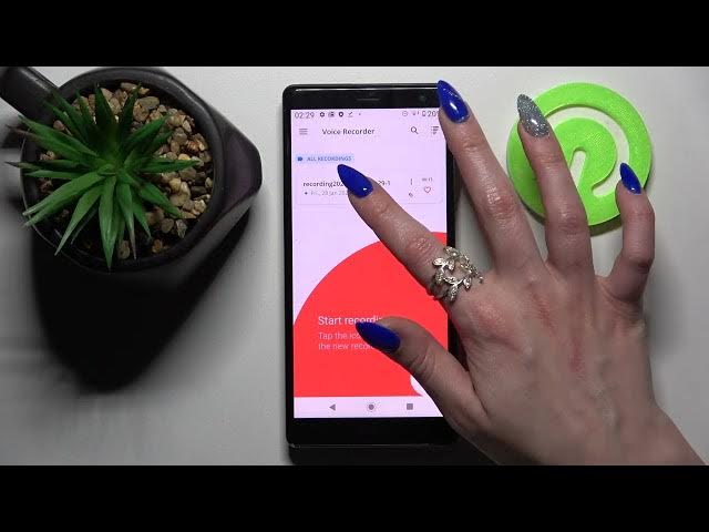Video thumbnail for How to Record Sounds on SONY Xperia XZ2 // Sound & Voice Recorder