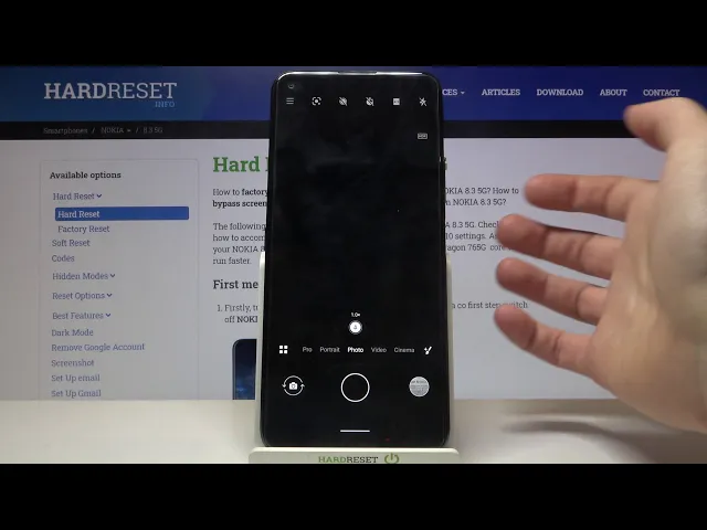 Video thumbnail for How to Reset Camera in NOKIA 8.3 – Restore Camera Defaults