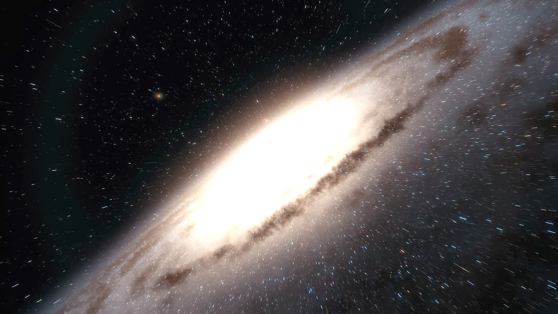 Video thumbnail for Milky Way's S-shaped Bend Points to Past Galactic Collision