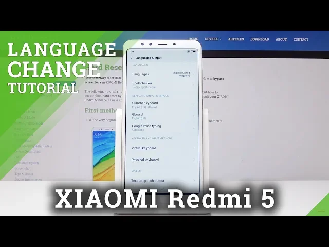 Video thumbnail for Language Settings on XIAOMI Redmi 5 - How to Change Language