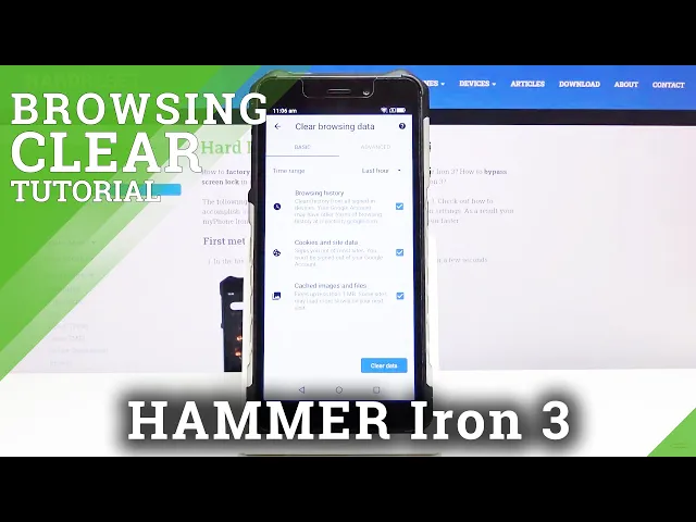 Video thumbnail for How to Clear Browsing Data in Hammer Iron 3 – Delete Browsing History