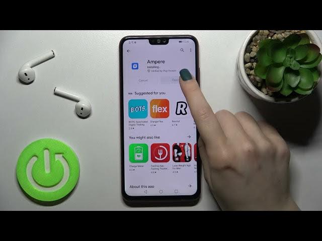 Video thumbnail for How to Check Battery Temperature in Honor 8X - Install Ampere App