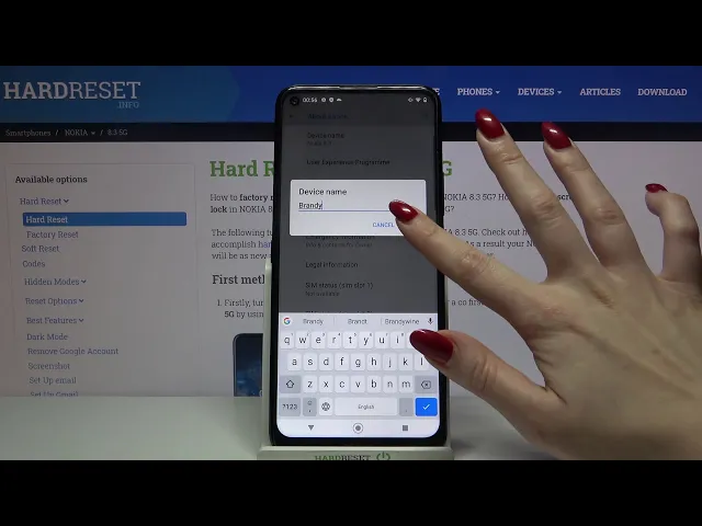 Video thumbnail for How to Adjust Device Theme in Nokia 8.3 - Change Device Theme
