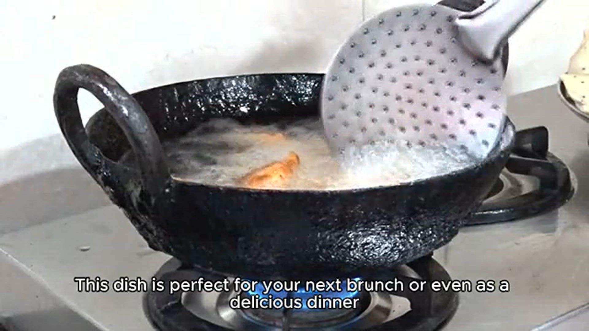 'Video thumbnail for shrimp and grits recipe'