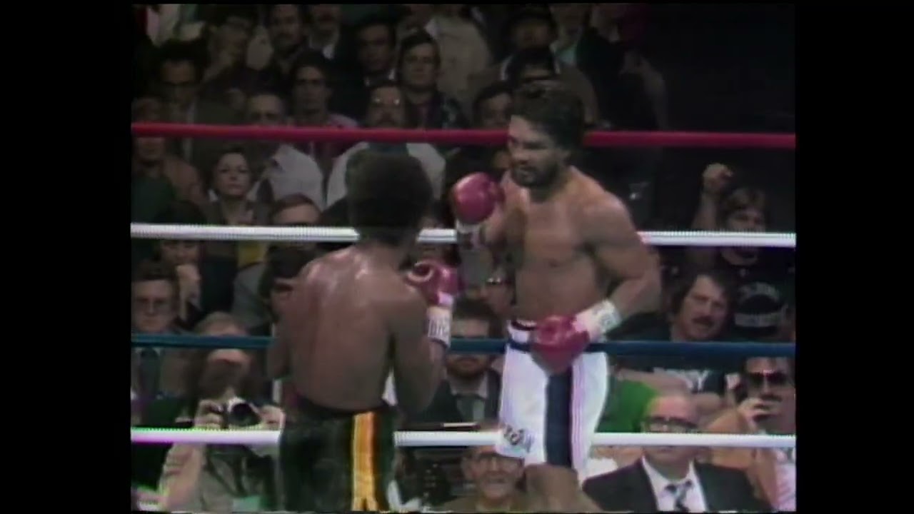 Video thumbnail for Greatest Sports Legends- Features the 2nd fight between Sugar Ray Leonard in 1980