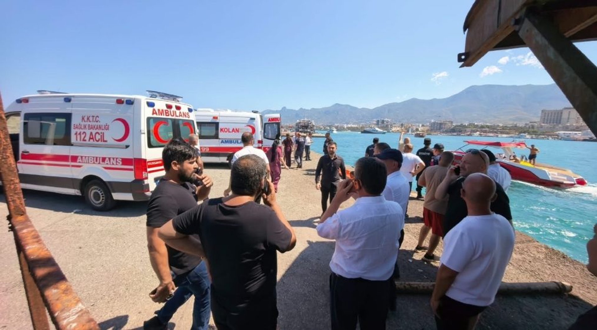 Video thumbnail for At least eight dead, crew detained after ferry capsizes off Northern Cyprus