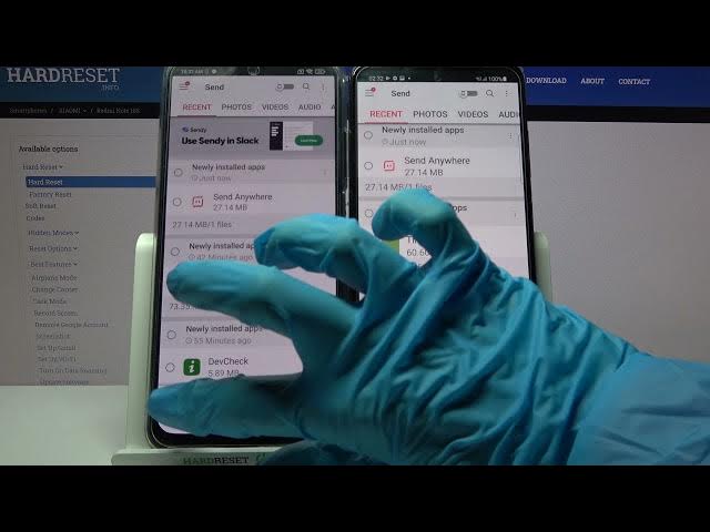 Video thumbnail for How to Transfer Data from XIAOMI REDMI NOTE 10S to Android Device using Send Anywhere App