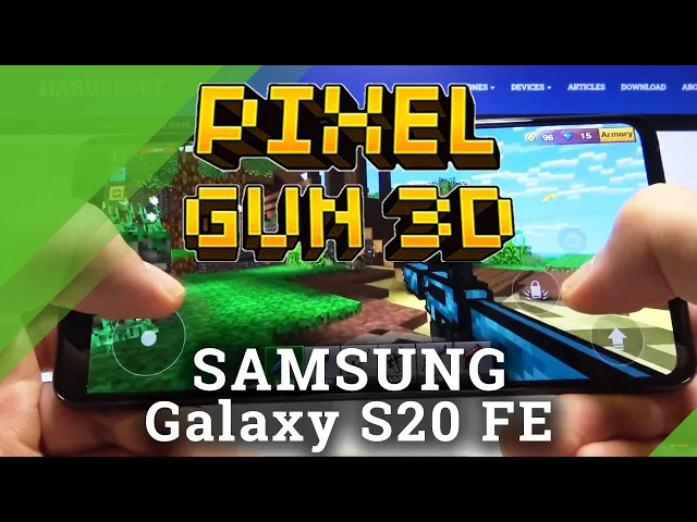 Video thumbnail for Test Pixel Gun 3D on SAMSUNG Galaxy S20 FE – Performance Checkup