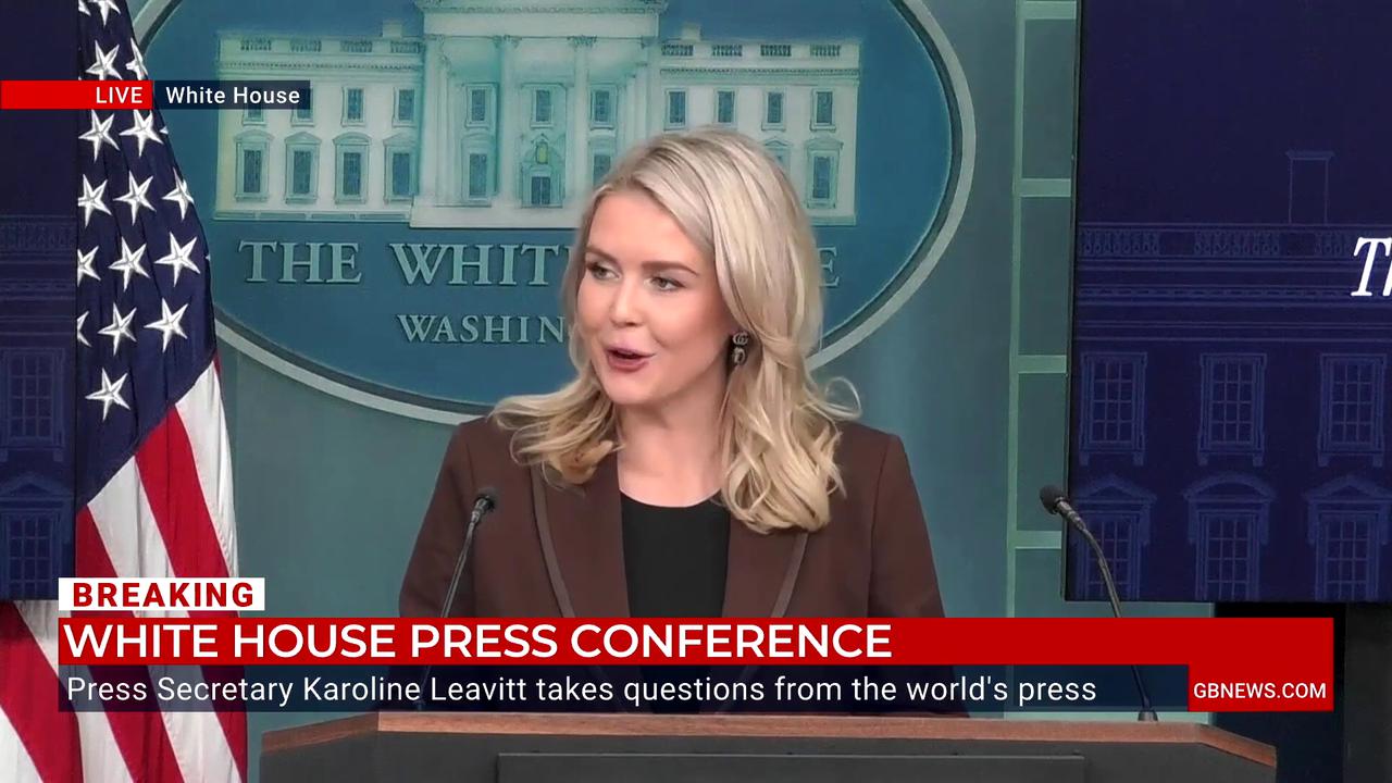 Video thumbnail for WATCH: Karoline Leavitt says Donald Trump and Keir Starmer 'disagree' on the BBC being a 'fair organisation'