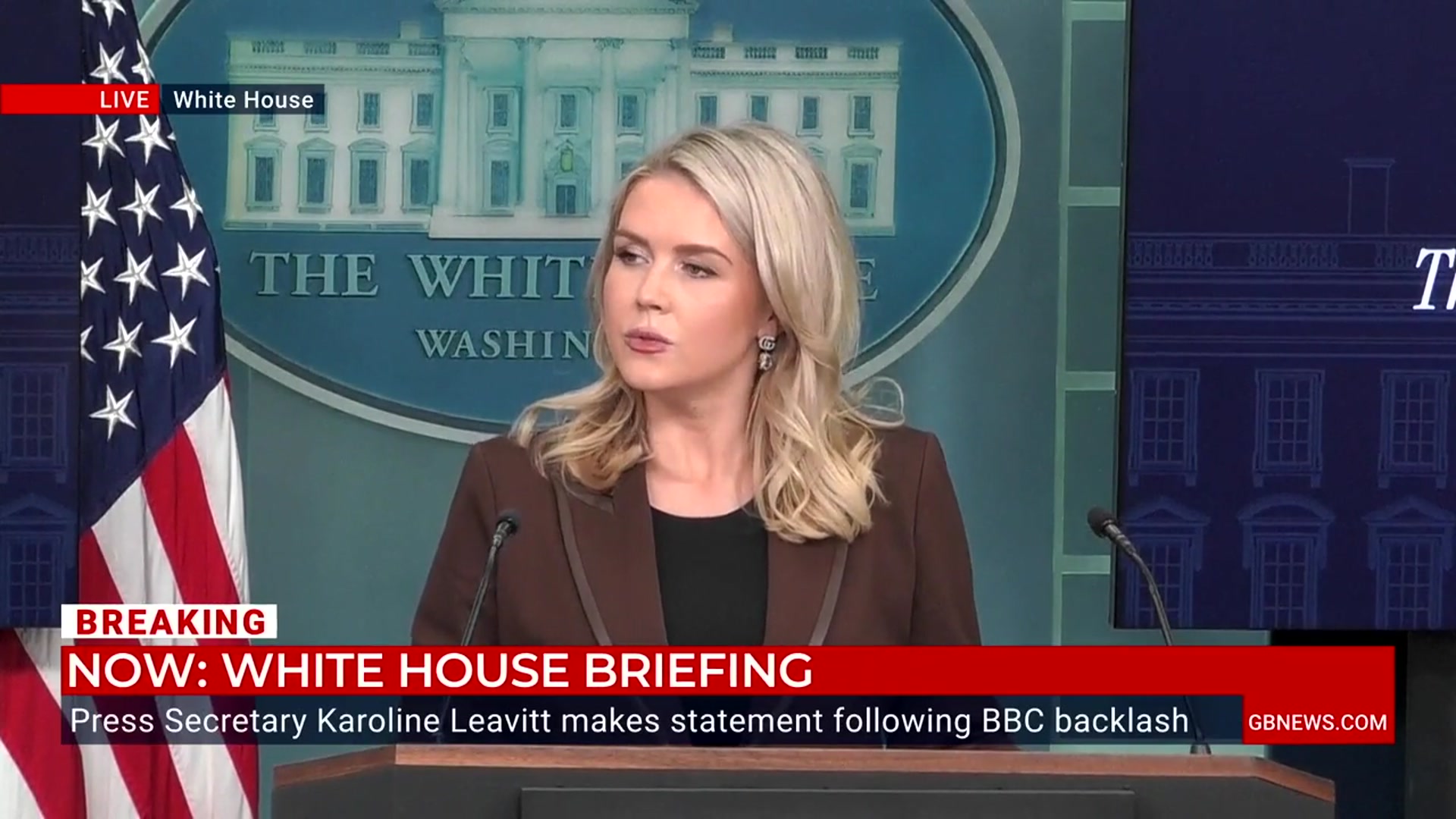'Video thumbnail for WATCH: Karoline Leavitt says Donald Trump and Keir Starmer 'disagree' on the BBC being a 'fair organisation''