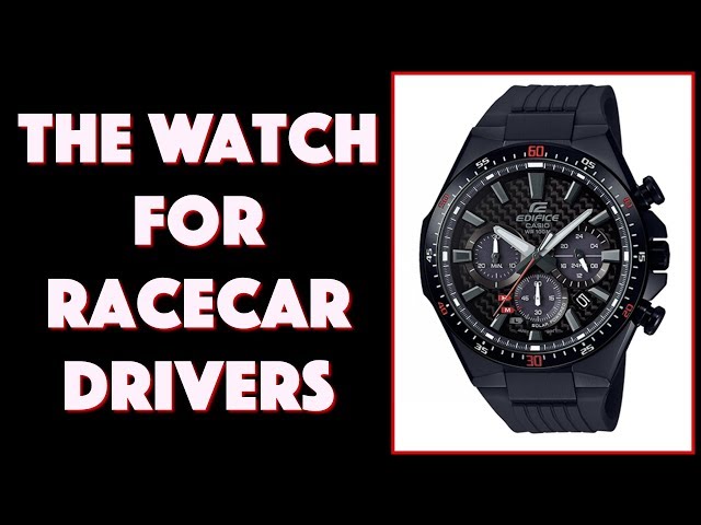 Video thumbnail for Casio Edifice EQS800 CPB-1AV Motorsport Watch Review