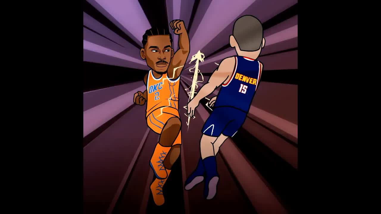 Video thumbnail for (504) okc wins! denver nuggets knocked out in game 7 nba playoffs