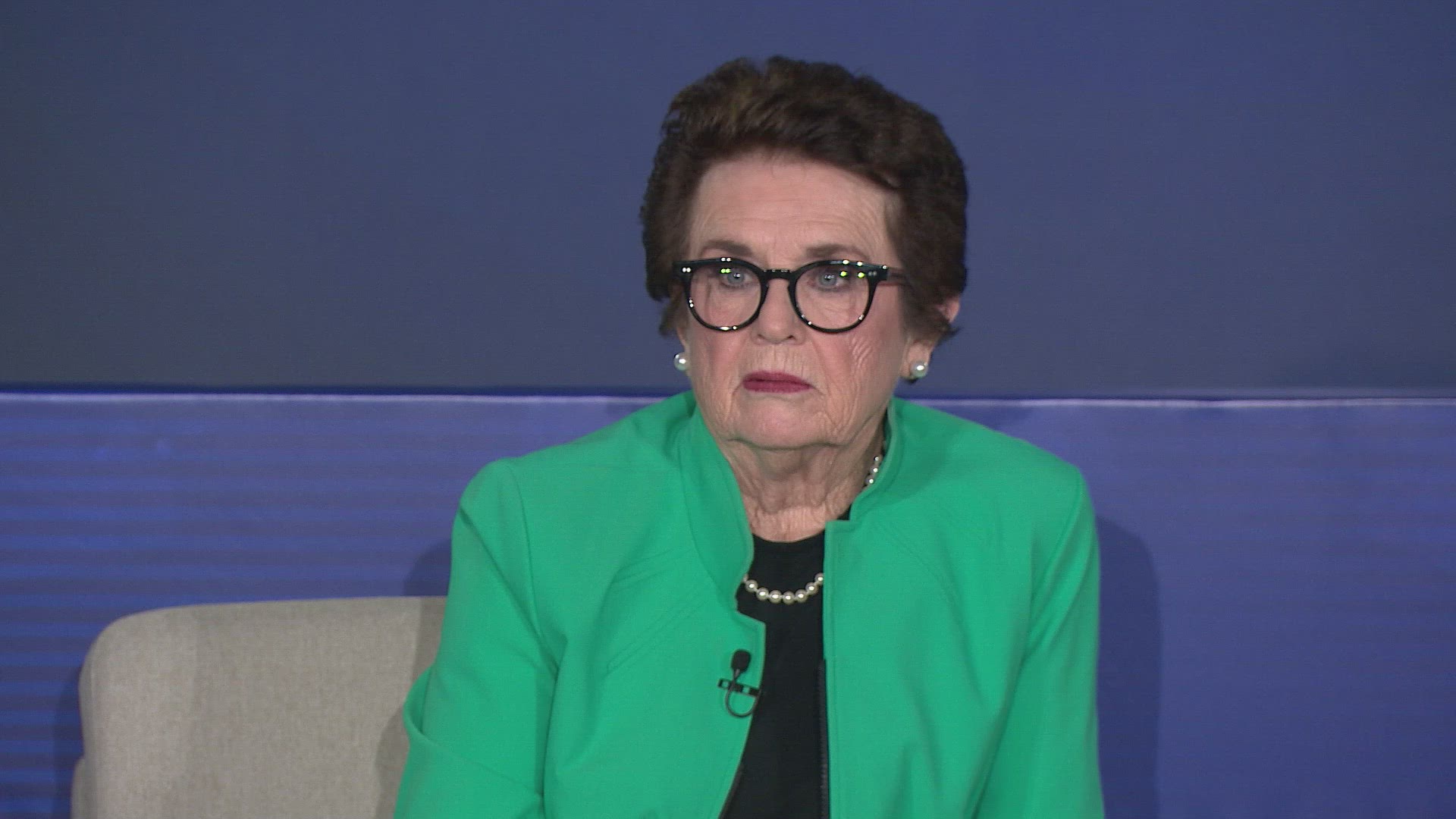'Video thumbnail for Billie Jean King on what "open tennis" means'
