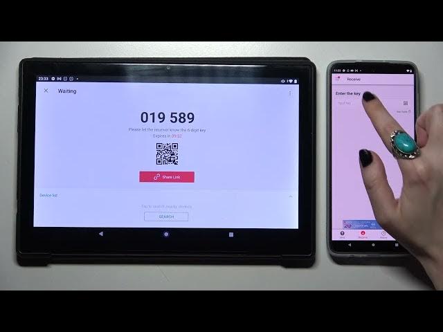 Video thumbnail for How to Transfer files from Oukitel OKT1 to an Android Device - Send Anywhere App