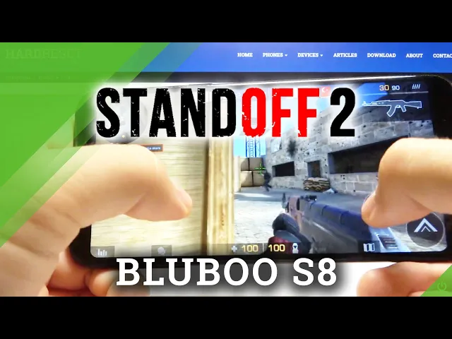 Video thumbnail for How to Play Standoff 2 on Bluboo S8 - Check Gaming Process