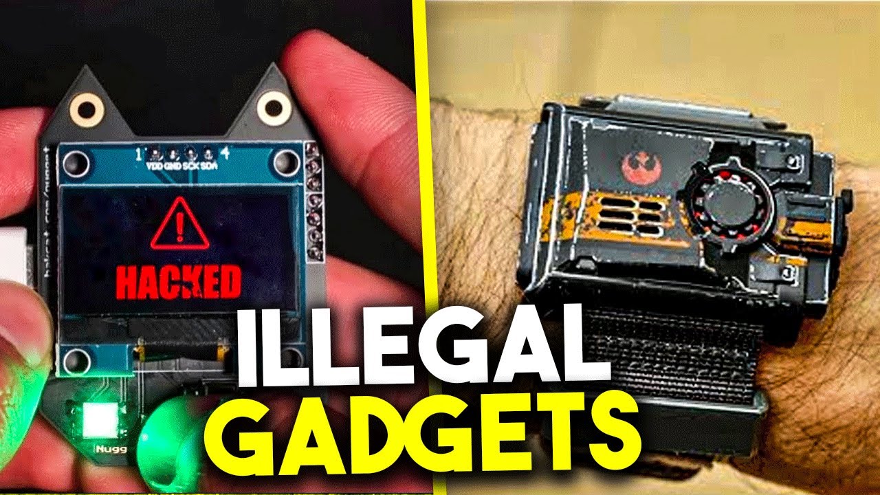 Video thumbnail for Top 50 illegal and Spy Gadgets You Should Buy!