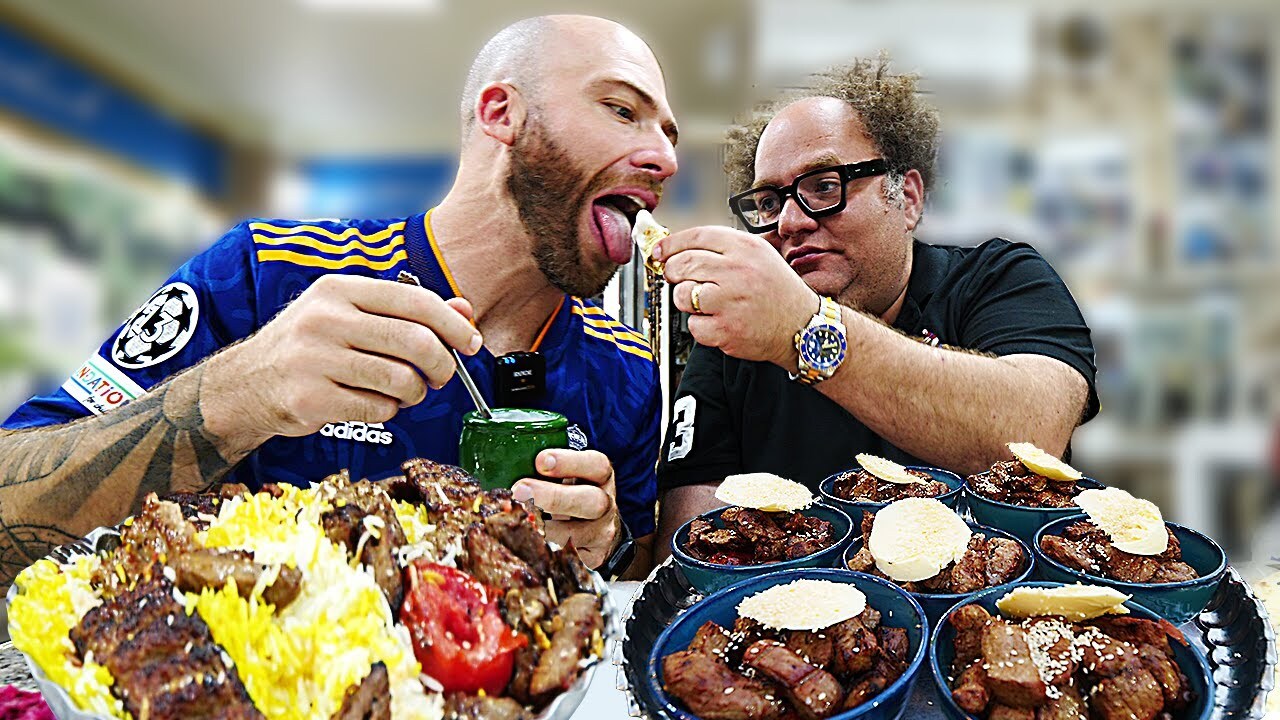 Video thumbnail for American Eats KEBAB MOUNTAIN in TEHRAN!! The Juiciest Kebabs OF ALL TIME!!