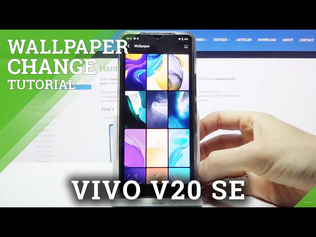 Video thumbnail for How to Change Wallpaper on VIVO V20 SE - Mange Home & Lock Screens