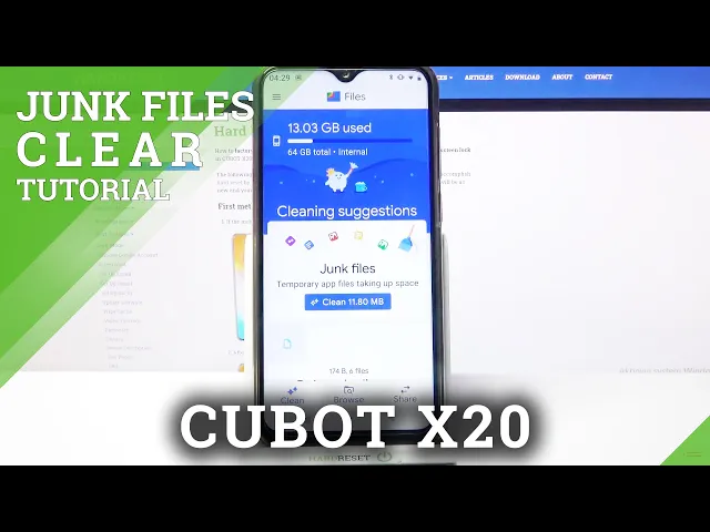 Video thumbnail for How to Delete Junk Files on CUBOT X20 – Erase Cache