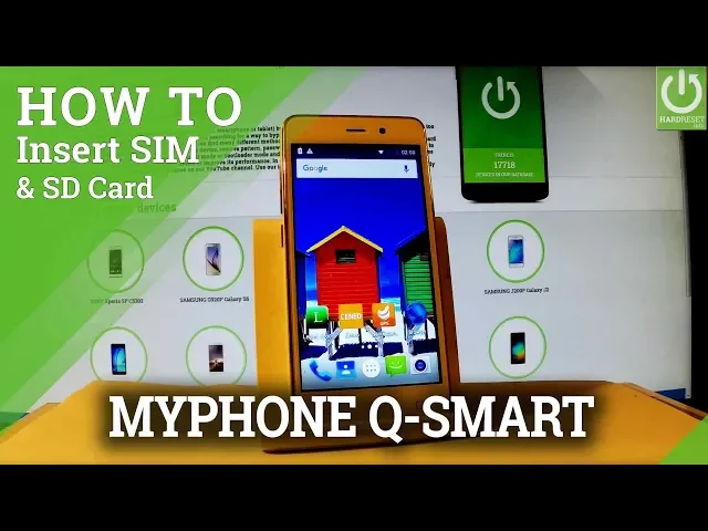 Video thumbnail for How to Insert SIM and SD in myPhone Q-SMART LTE - SIM & SD Installation