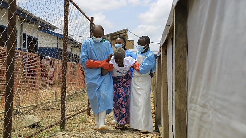 Video thumbnail for Africa Ebola outbreak passes 10,000 cases, mostly in DR Congo