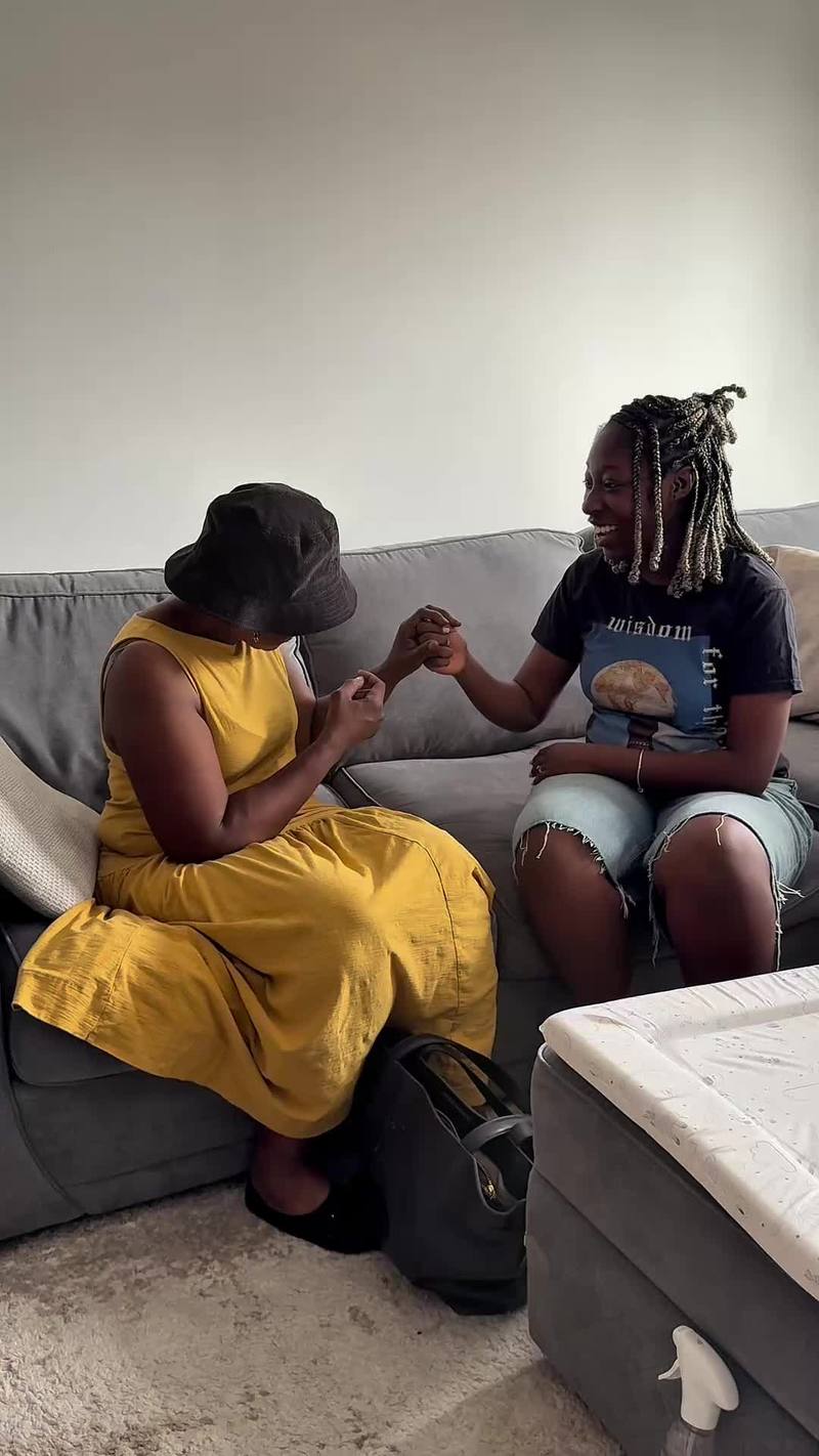 Video thumbnail for Deaf Grandmother Learns Her Viral Baby Video Reached 40 Million Hearts