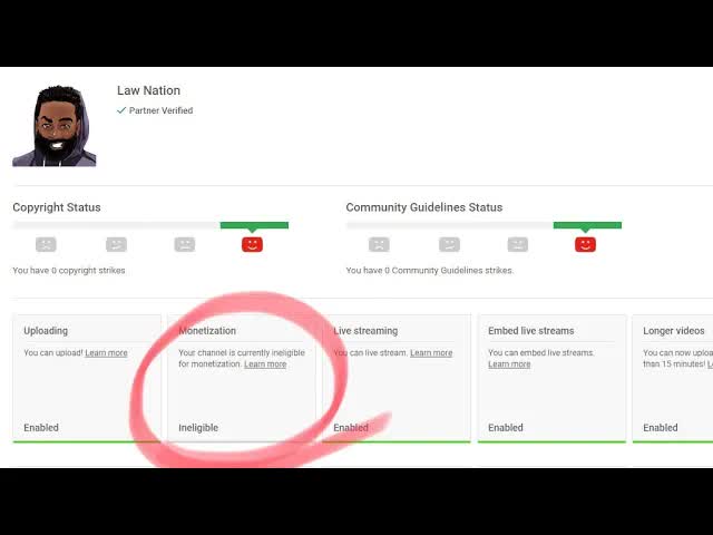 Video thumbnail for law nation sports: youtube demonetization and content claims: a breakdown for creators