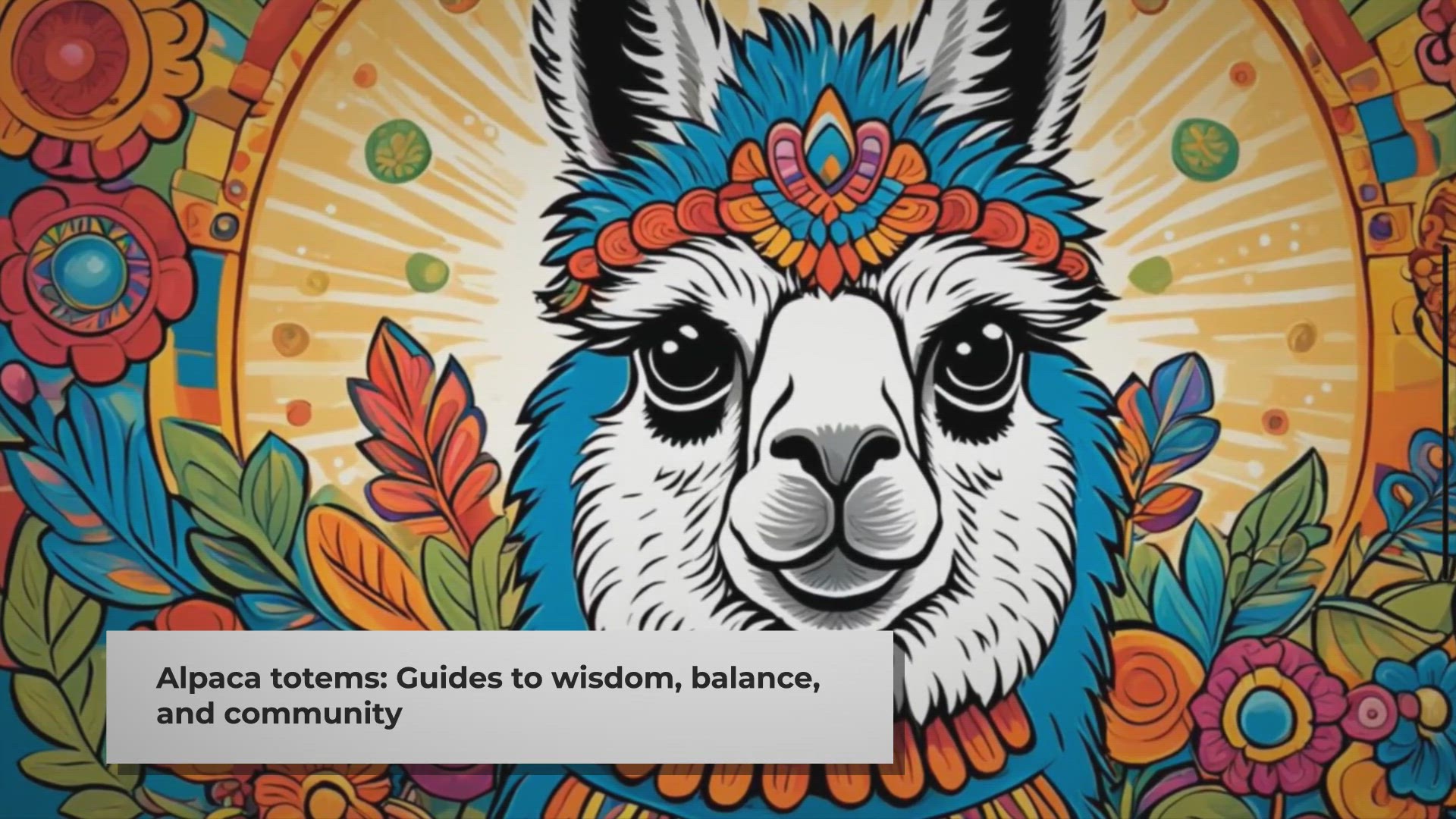 Video thumbnail for The Spiritual Wisdom of Alpaca Totems: Guidance and Community