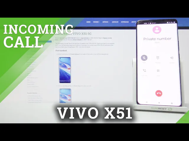 Video thumbnail for How Incoming Call Screen Looks in Vivo X51 5G – Discover Incoming Call Animation & Options